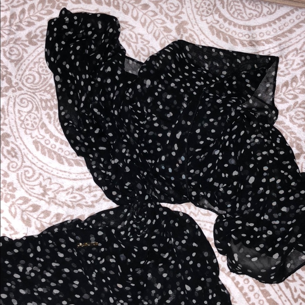 Authentic Bebe Off Shoulder Crop Ruffled Tops!!! - image 5